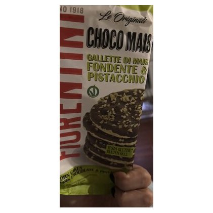 Fiorentini кукурузные хлебцы с шоколадом и фисташкой Choco Mais, 72 г