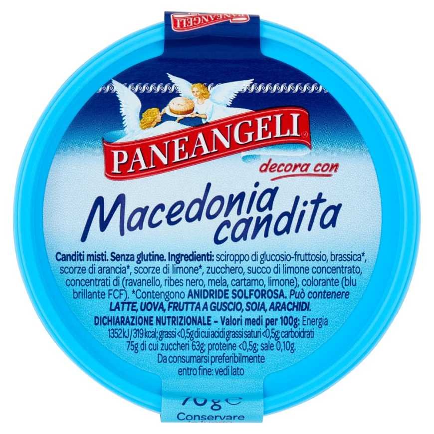 Paneangeli цукаты ассорти, 70 г