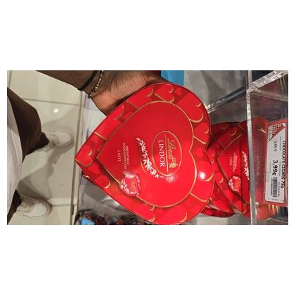 Lindt Lindor шоколадные конфеты в коробке-сердце, 178 г