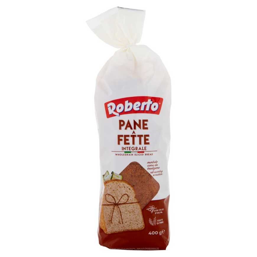 Roberto whole wheat bread, 400 g