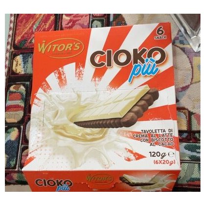 Witor's CiokoBreak батончики с какао-кремом, 120 г