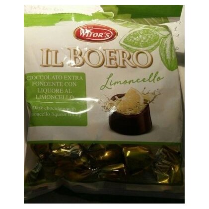 Witor's Il Boero limoncello liqueur pralines, 95 g