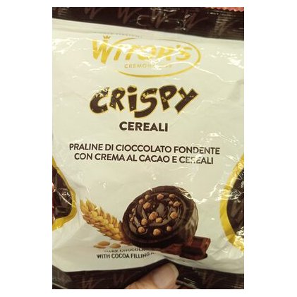 Witor's Selection Crispy конфеты из темного шоколада с какао-кремом и злаками, 95 г