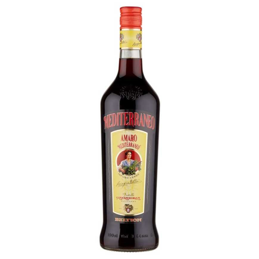 Beltion ликер травяной Amaro Mediterraneo, 1 л