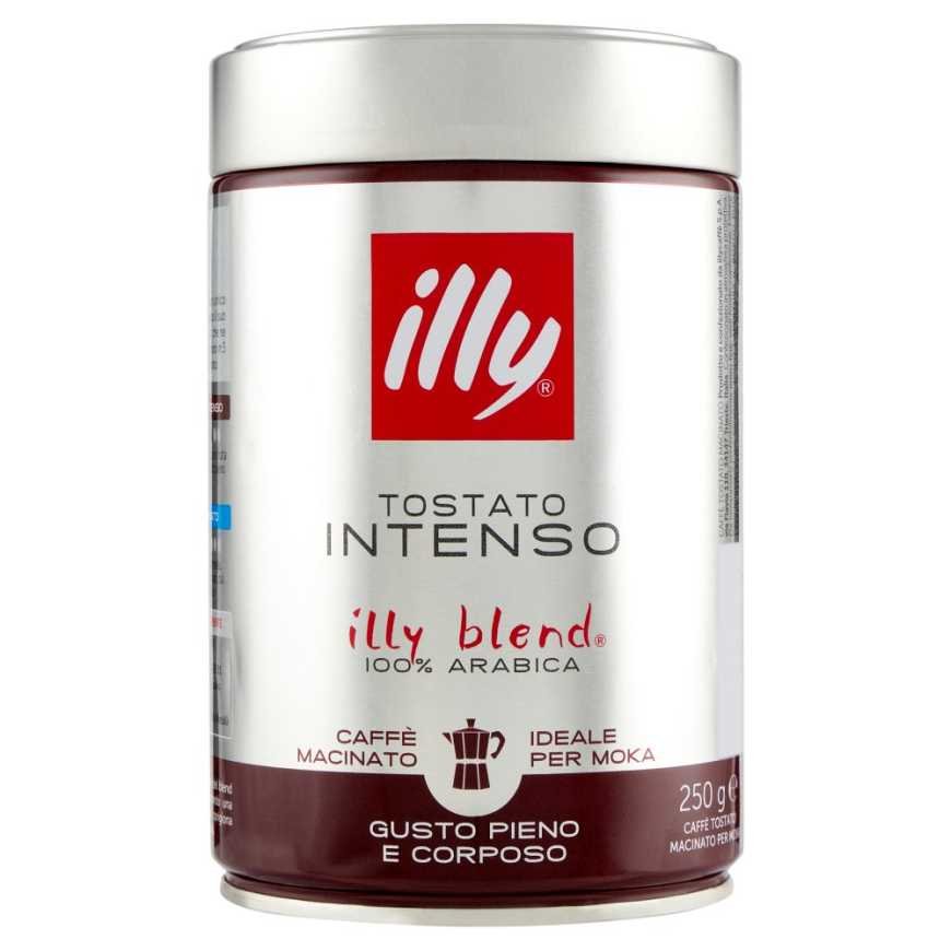 Illy Кофе молотый для мокки Intenso 100% Arabica, 250 г