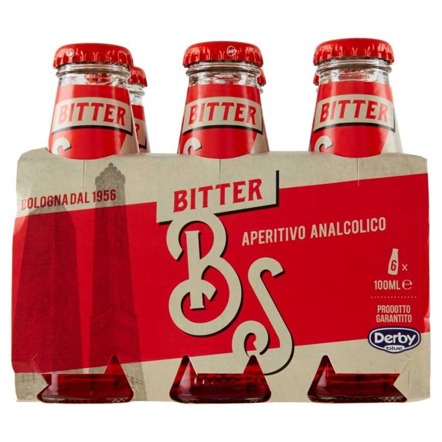 Bitter Rosso red bitter, 6 × 100 ml