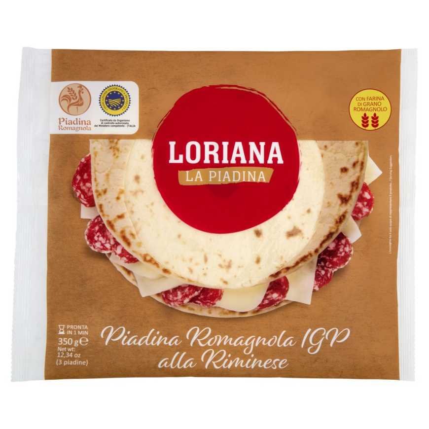 Loriana IGP Romagnola Riminese piadina, 350 g