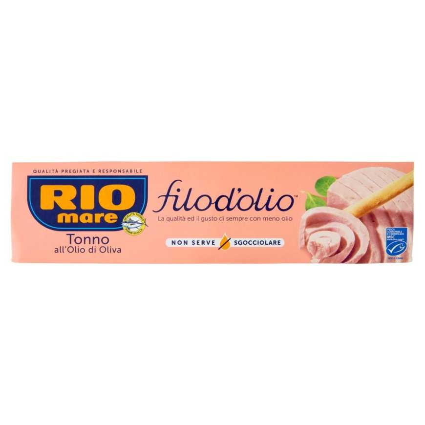 Rio Mare filod'olio tuna in olive oil, 4 × 65 g