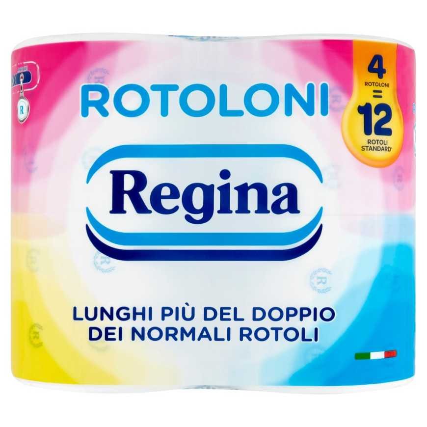 Regina Туалетная бумага Rotoloni, 4 шт.