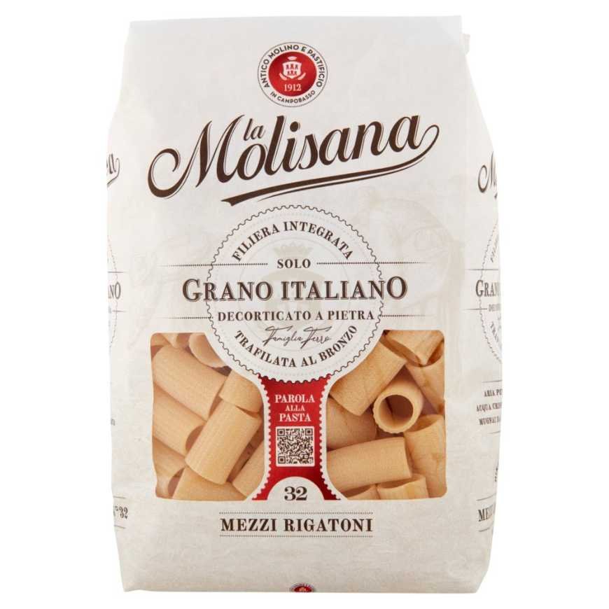 La Molisana Макароны Mezzi Rigatoni n. 32, 500 г