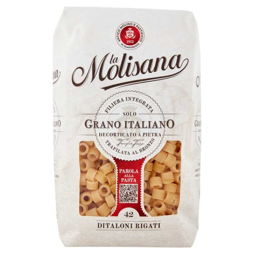 La Molisana Макароны Ditaloni Rigati n. 42, 500 г