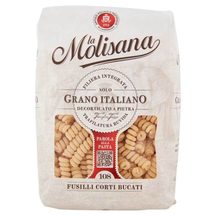 La Molisana Макароны Fusilli Corti Bucati n. 108, 500 г
