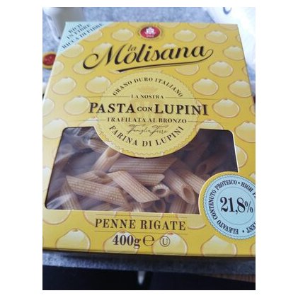 La Molisana протеиновые пенне ригате с люпином, 400 г