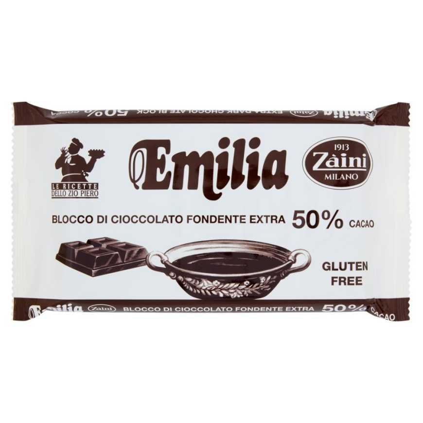 Zàini Экстра темный шоколад Emilia, 400 г