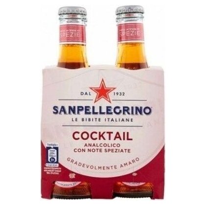 San Pellegrino Cocktail безалкогольный аперитив, 4х200 мл