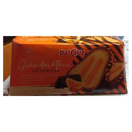 Dal Colle праздничный десерт Gianduiottone со вкусом апельсина, 750 г