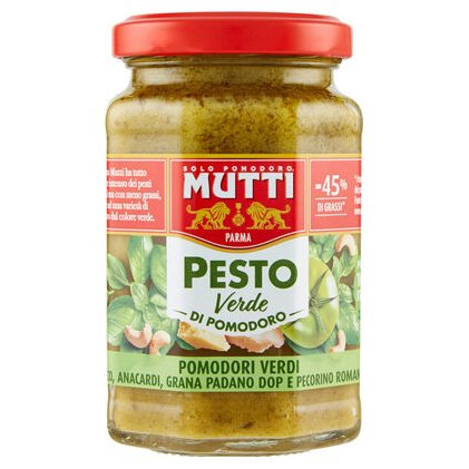 Mutti песто зеленое, 180 г