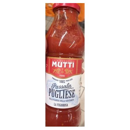 Mutti томатное пюре апулийское Passata Pugliese La Vigorosa, 400 г