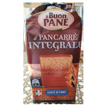 Il Buon Pane цельнозерновой хлеб для тостов Pancarrè, 330 г