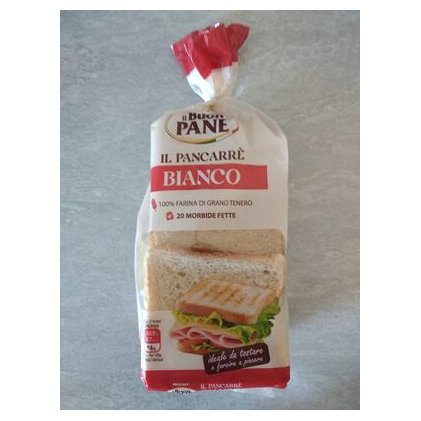 Il Buon Pane классический хлеб для тостов Pancarrè, 330 г