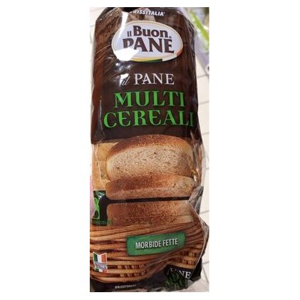 Il Buon Pane многозерновой тостовый хлеб Pan Bauletto 8 Cereali, 400 г