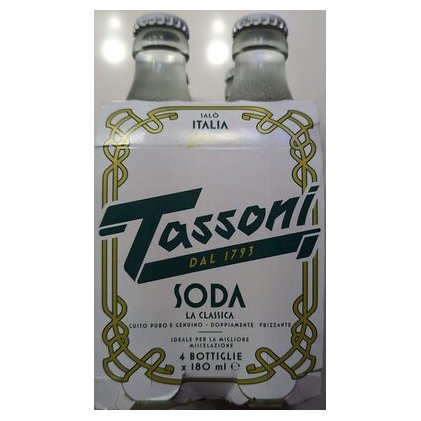 Tassoni содовая, 4х180 мл