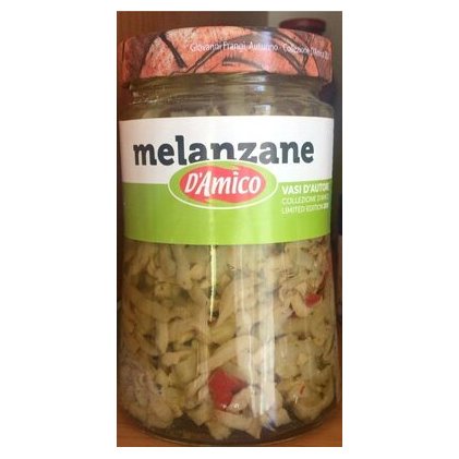 D'Amico полоски баклажанов в масле, 700 г
