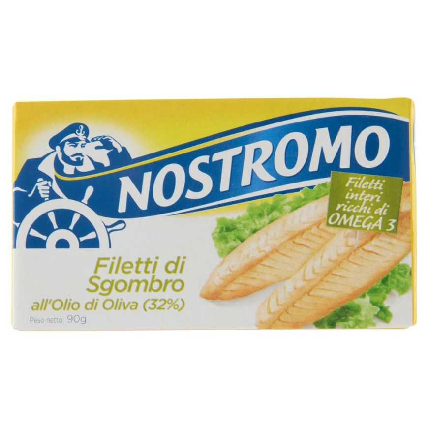 Nostromo Филе скумбрии в оливковом масле, 90 г