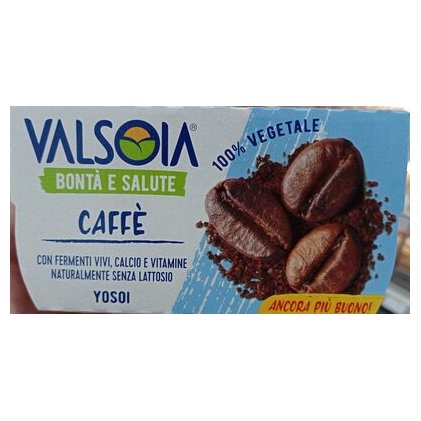 Valsoia Yosoi йогурт соевый со вкусом кофе, 2 шт., 125 г