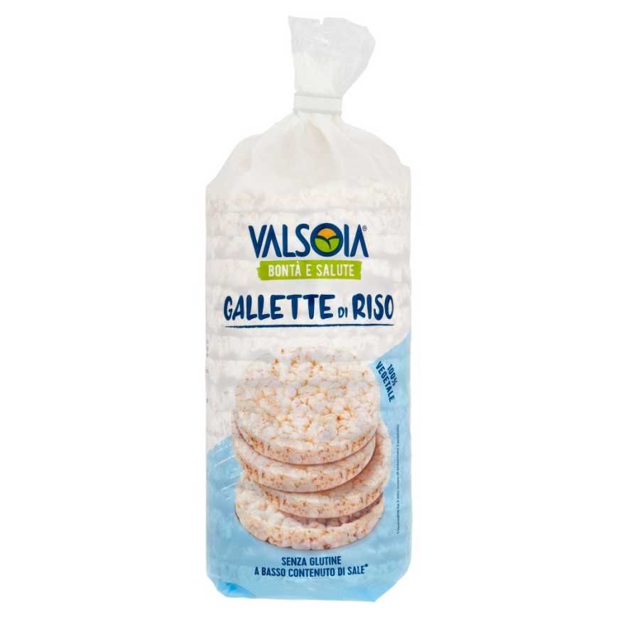 Valsoia Bontà e Salute Рисовые хлебцы Rys, 100 г