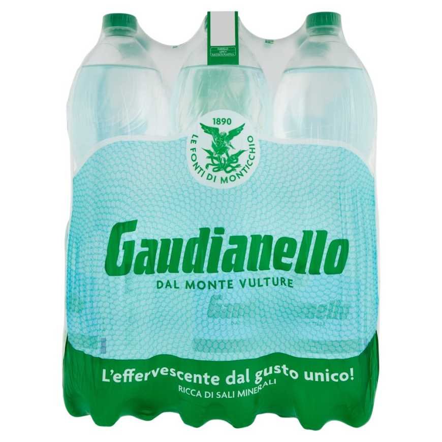 Gaudianello минеральная вода естественно газированная, 1,5 л
