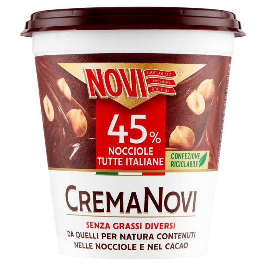 Novi Spreadable cream with 45% hazelnuts, 200 g