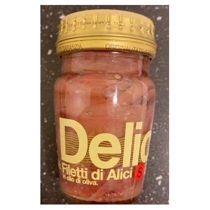 Delicius филе анчоусов в оливковом масле Superior, 80 г