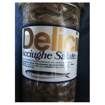Delicius анчоусы соленые, 310 г