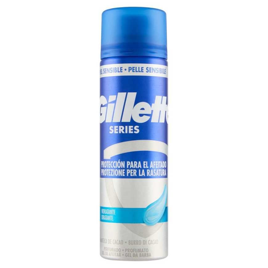 Gillette Series Увлажняющий гель для бритья, 200 мл