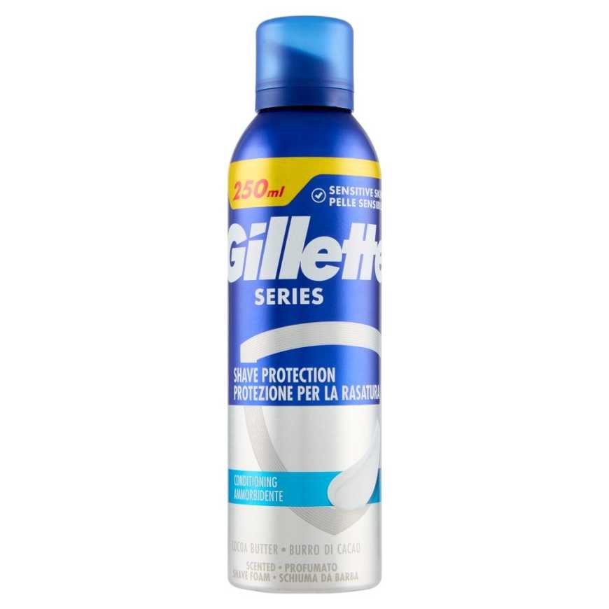 Gillette Series Восстанавливающая пена для бритья, 200 мл