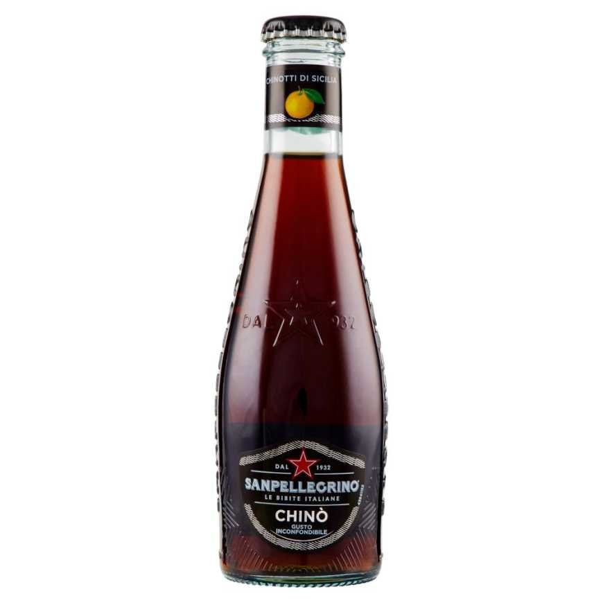 Sanpellegrino Chinò chinotto sparkling drink, 4 × 0.2 l
