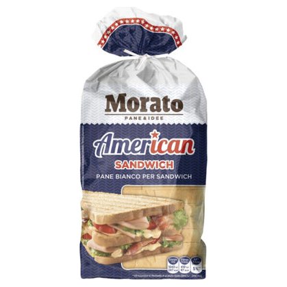 Morato американский тостовый белый хлеб American Sandwich, 550 г