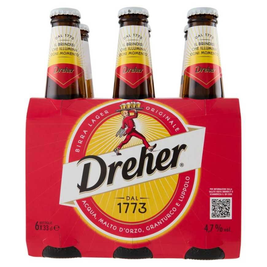 Dreher Пиво, 6 × 0,33 л