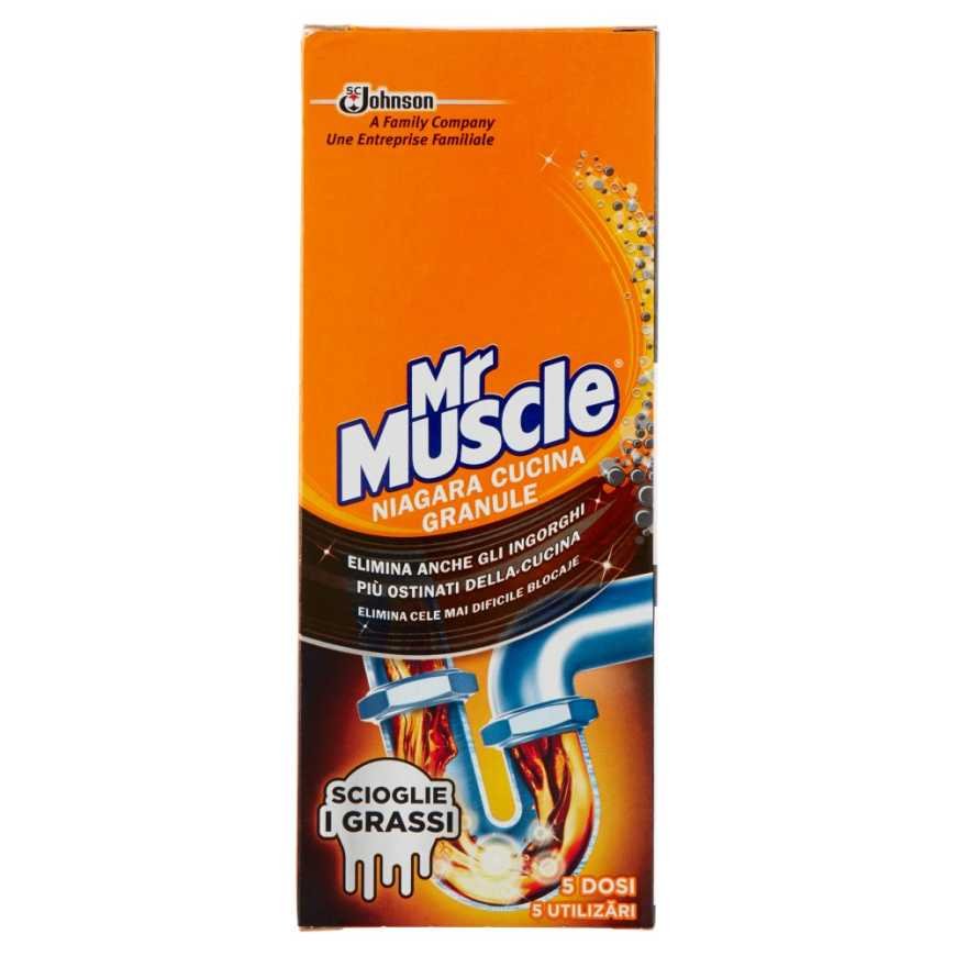 Mr Muscle Гранулы для прочистки труб Idraulico Niagara, 250 г