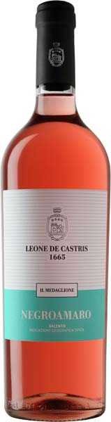 Leone De Castris Il Medaglione Rosato Negroamaro Salento IGT розовое сухое вино, 0,75 л