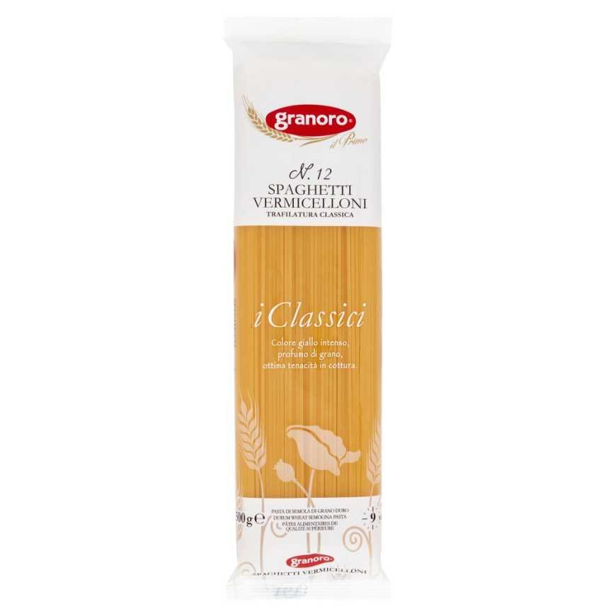 Granoro Макароны Vermicelloni n. 12, 500 г