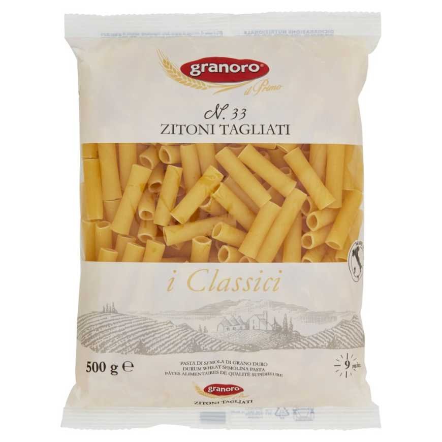 Granoro Макароны Zitoni Tagliati, 500 г