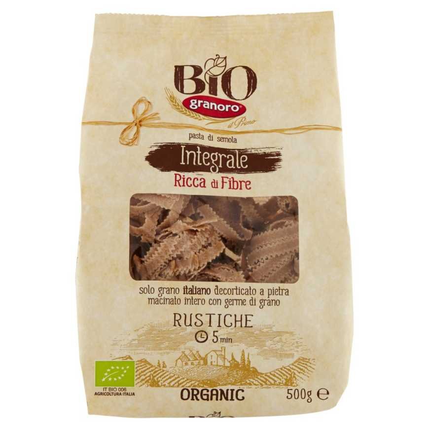 Granoro organic whole grain rustiche, 500 g