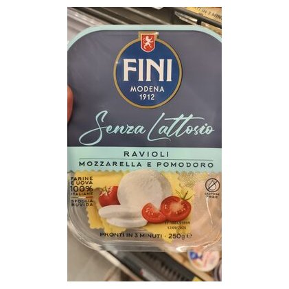 Fini равиоли с моцареллой и томатами, 250 г