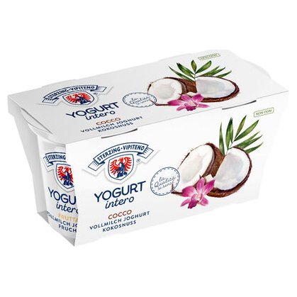 Vipiteno йогурт со вкусом кокоса, 125 г x 2