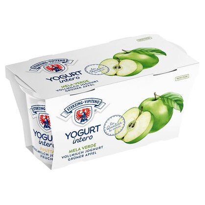 Vipiteno йогурт со вкусом зеленого яблока, 125 г x 2