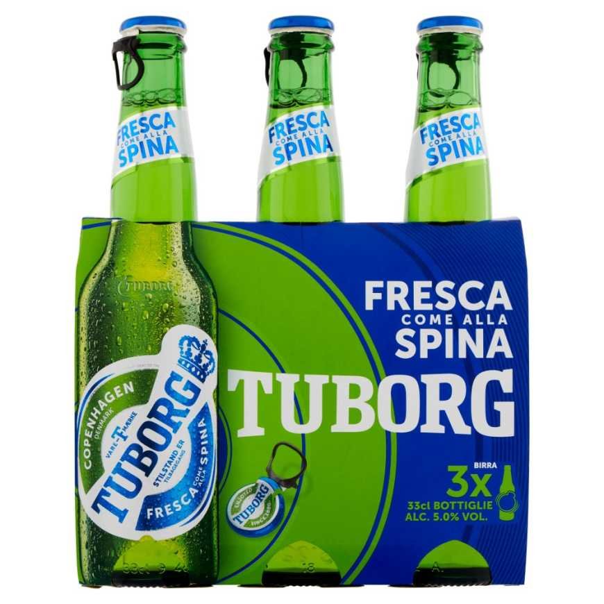 Tuborg пиво, 3 × 0,33 л, 5%