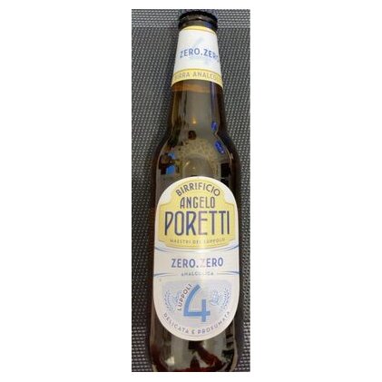 Birra Poretti 4 Luppoli Zero Zero безалкогольное пиво, 3 шт. по 0,33 л