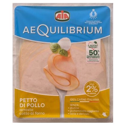 AIA Aequilibrium oven roasted chicken breast slices, 130 g